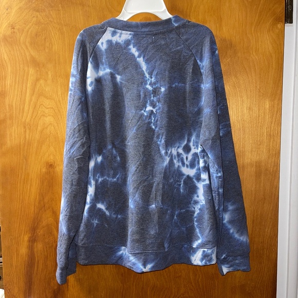Rae Dunn Tie Dye Crewneck Sweatshirt - Miss Independent - Picture 2 of 2